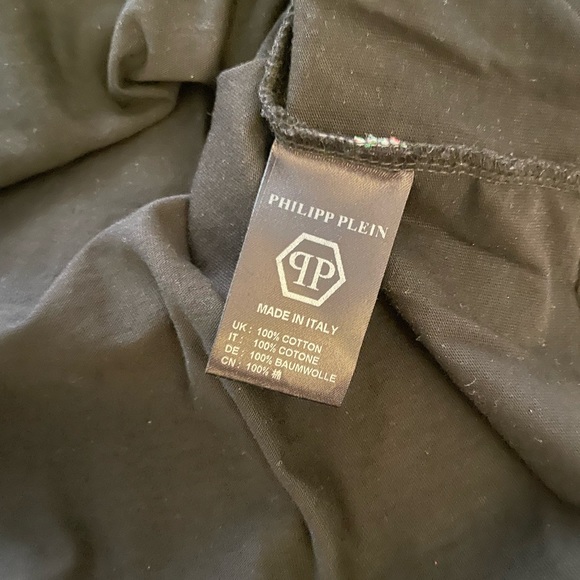 Philipp Plein black Skull t-shirt. Size M - Picture 4 of 5